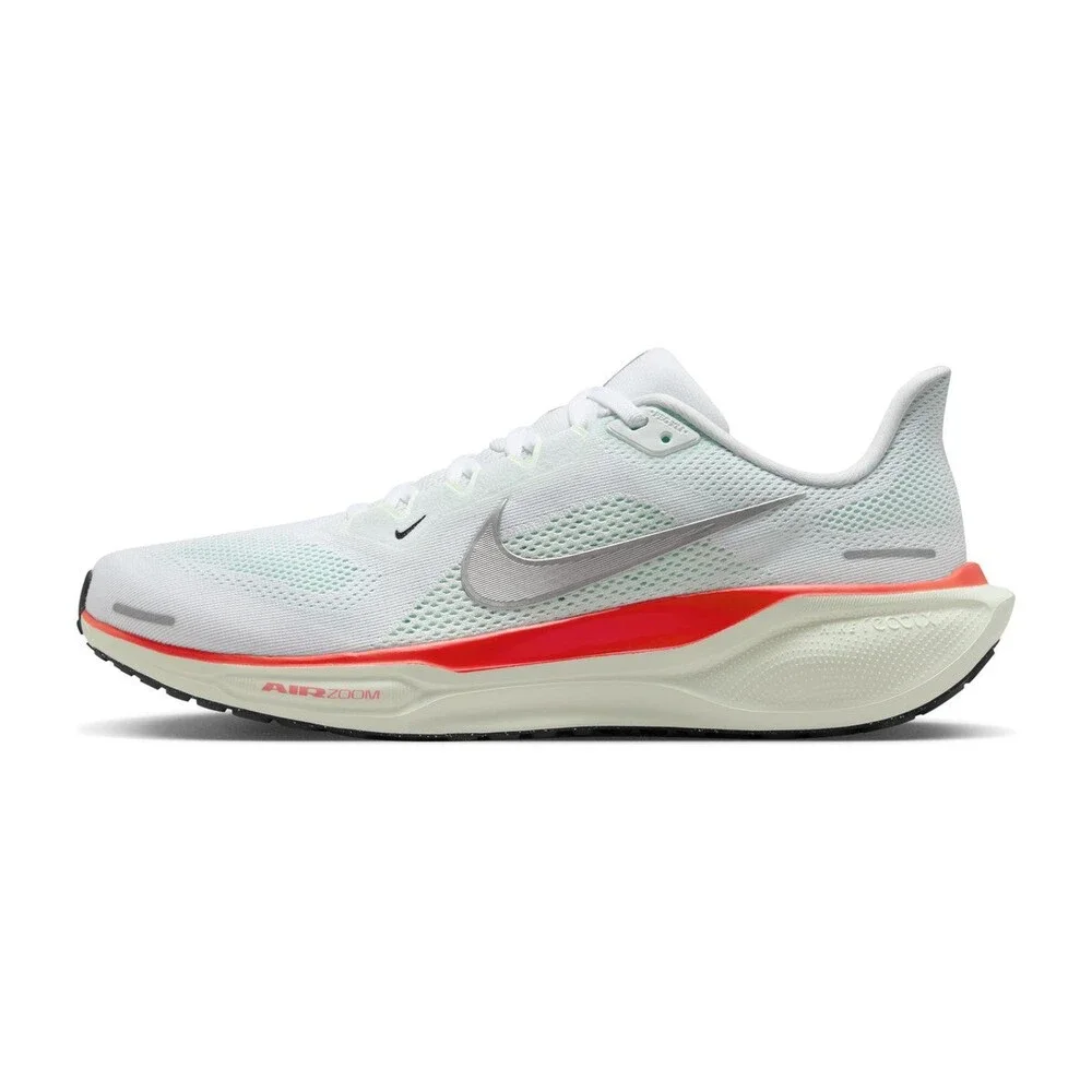 Nike Men's Air Zoom Pegasus 41 White/Metallic Silver FD2722-115